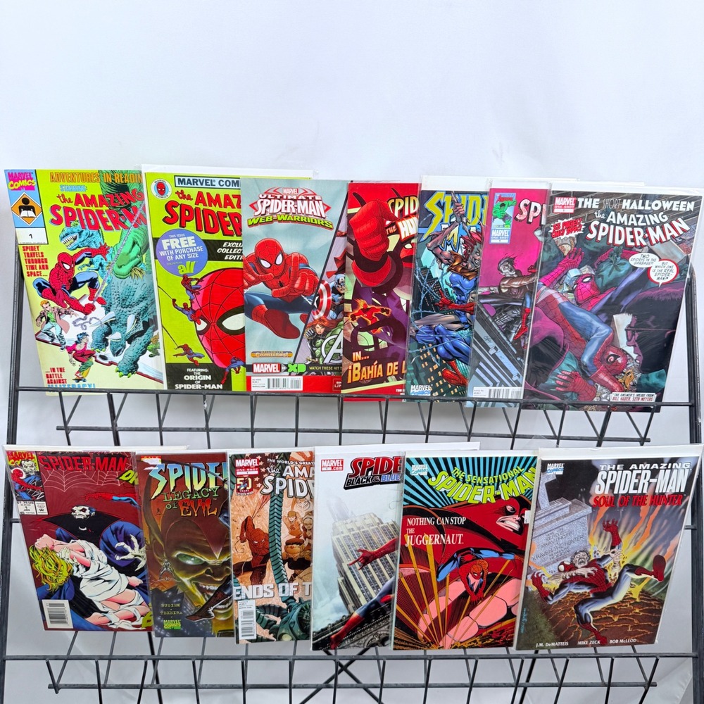 13 Spider-Man One Shot Lot Soul of the Hunter Legacy of Evil Juggernaut